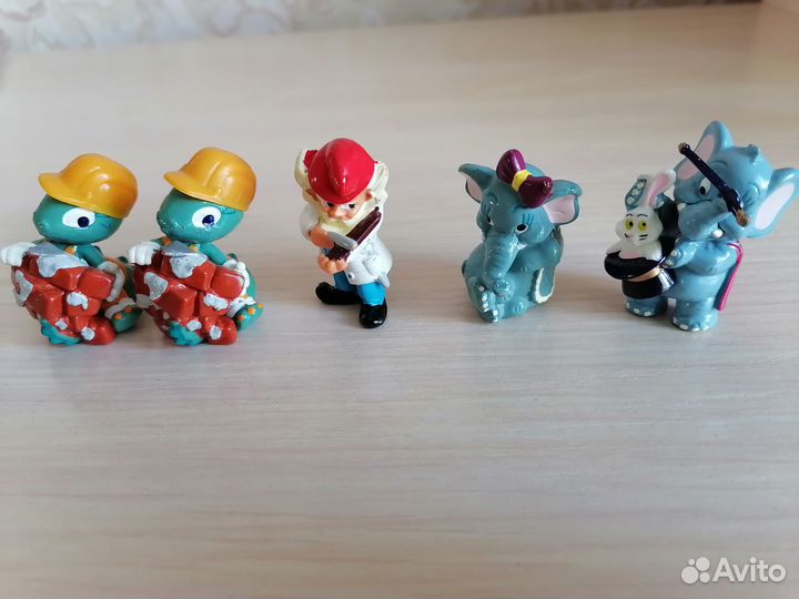 Игрушки из киндер сюрприза 90х