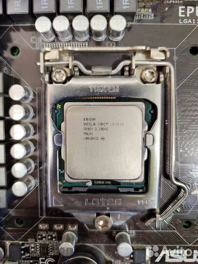 Комплект asus P8H67-M EVO +i3 2120 +RAM4Gb