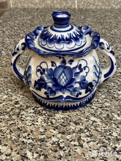 Гжель посуда