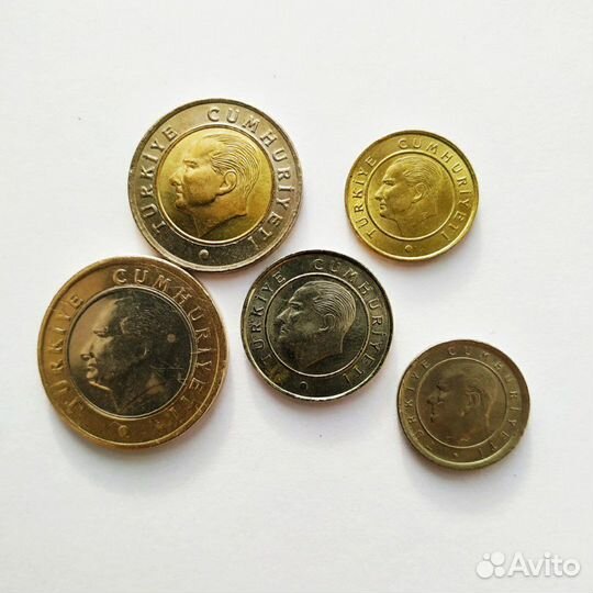 Монеты Турции