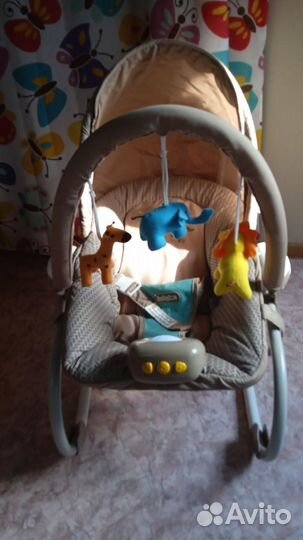 Шезлонг детский babyton