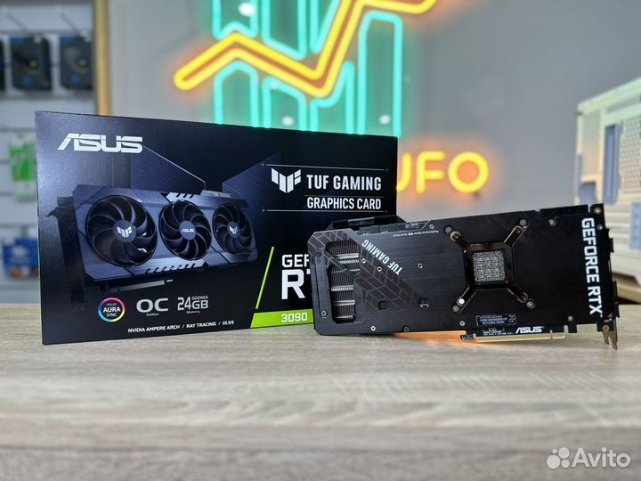 Видеокарта RTX 3090 Asus Tuf Gaming Oc 24GB