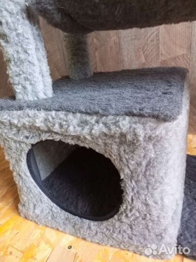 Домик комплекс для кошки с гамаком