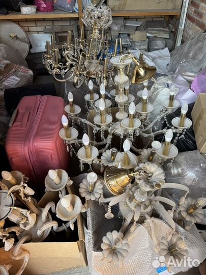 Люстра б/у