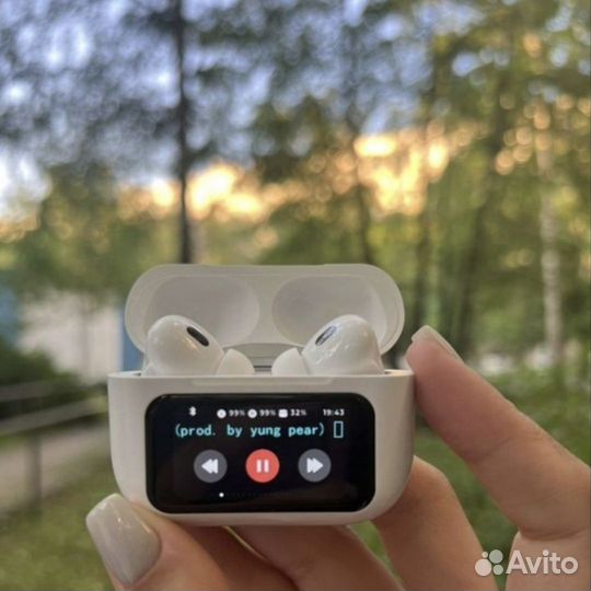 Airpods pro 2 с сенсорным экраном