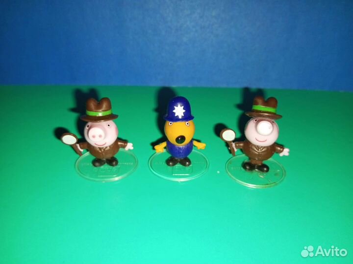 Свинка Пеппа фигурки Чупа Чупс