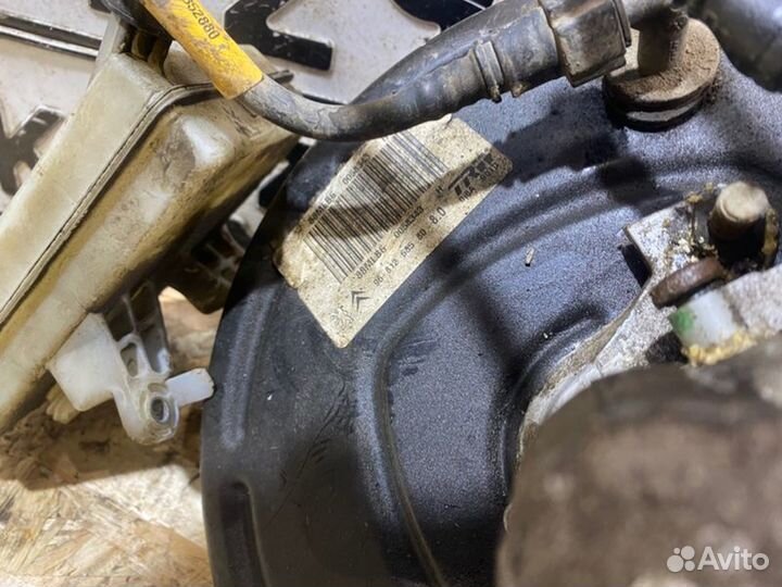 Вакуумный усилитель с гтц Citroen Berlingo 1.6