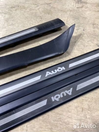 Накладка на порог салона Audi A8 4E2 BFM 2002-2005