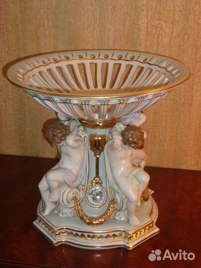 Ваза фарфоровая. Стиль Мейсен - Meissen