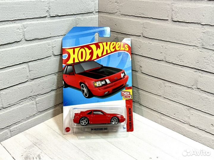 Mustang SVO '84 Hot wheels case L 2024