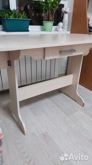 Кухонный стол раскладной овальный