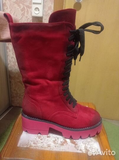 Сапоги женские зимние 35