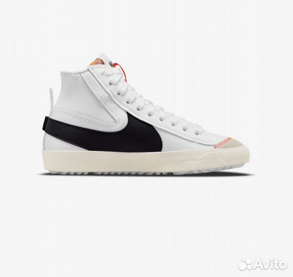 Nike Blazer Mid 77 Jumbo Белый Черный