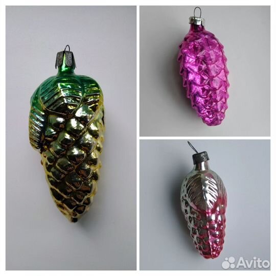 Ёлочные игрушки из СССР