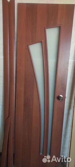 Межкомнатные двери бу 60 см без коробки