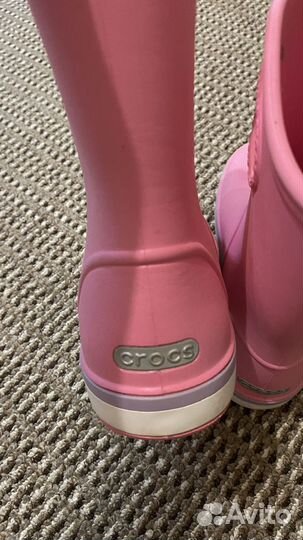 Резиновые сапоги crocs j2