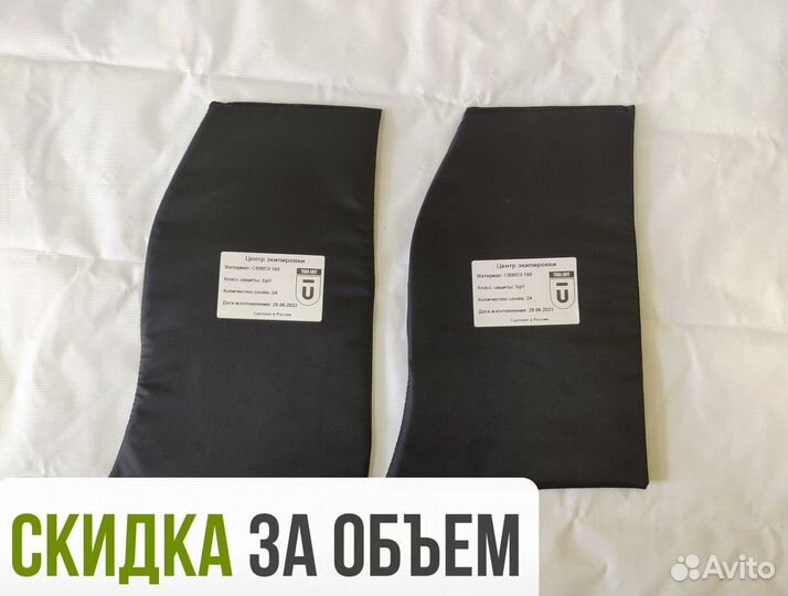 Баллистика в бока бронежилета Русич свмпэ Бр1