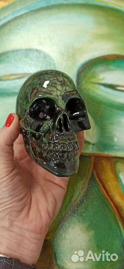 Статуэтка череп (светящийся)