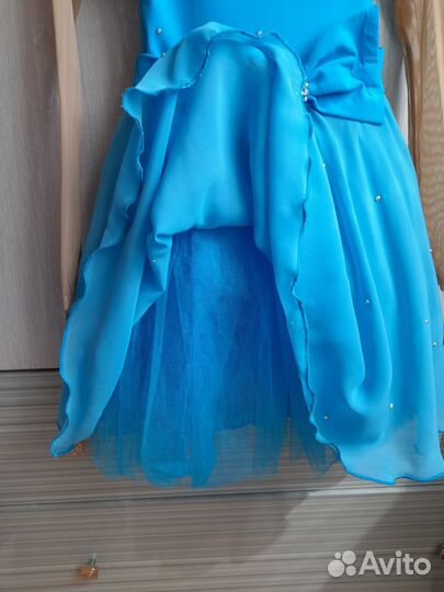 Платье для выступлений фигурное катание 140