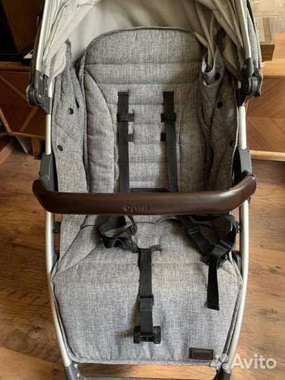 Коляска Oyster Zero серая