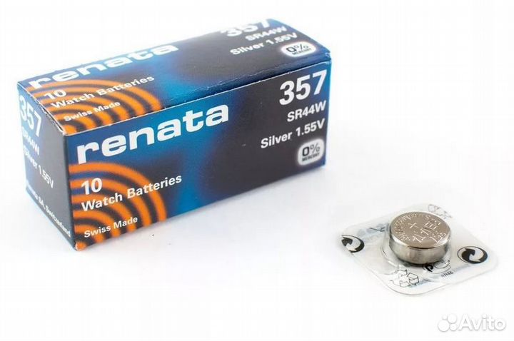 Батарея renata 357 10 шт