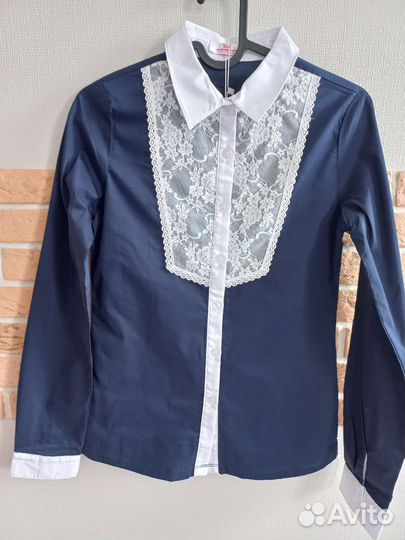 Блузка школьная 158 новая