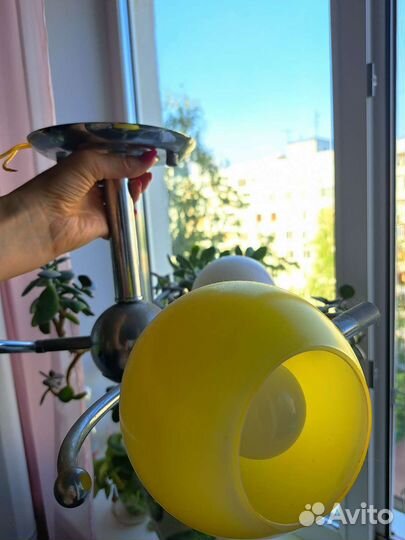 Люстра потолочная бу