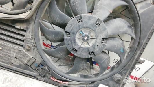 Вентилятор радиатора volkswagen touareg 7L (SBE08K