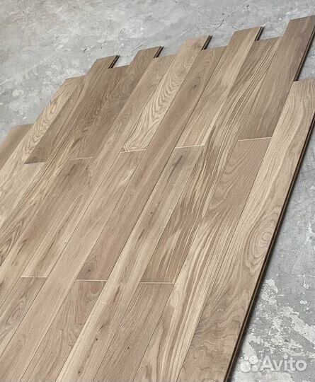 Инженерная доска Дуб Натур Ванильное Небо