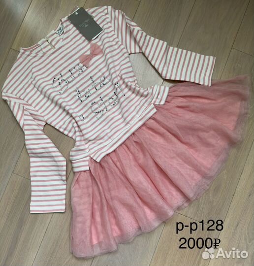 Mayoral платье, рубашка, 128