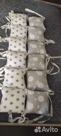 Бортики в кроватку