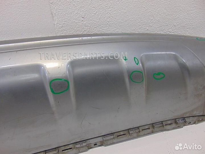 Юбка бампера заднего
