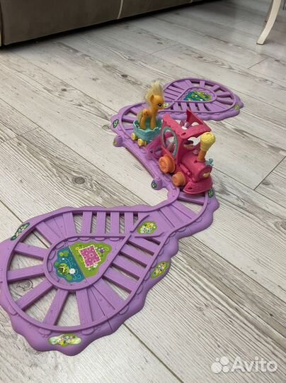 Паровоз My Little Pony, железная дорога pony