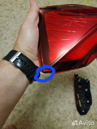 Задние фонари Skoda rapid 2021