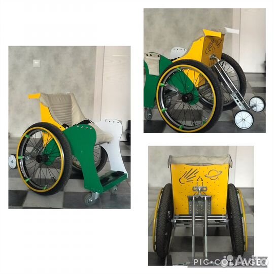 Коляска для детей-инвалидов активного типа