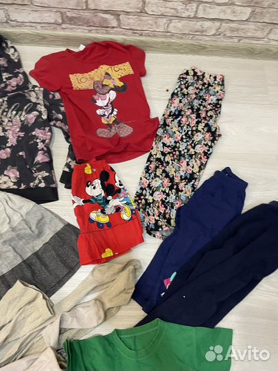 Большой пакет вещей на девочку