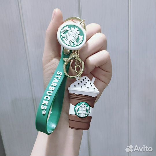 Брелок старбакс игрушка starbucks фигурка