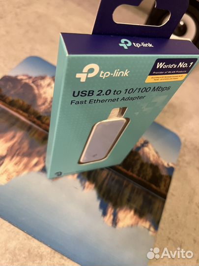 Сетевой адаптер usb в lan, TP-link UE200 RJ-45