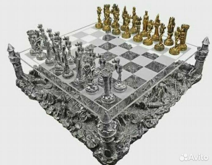 Шахматы резные. Шахматные фигуры. Нарды