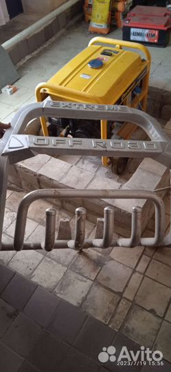 Кенгурятник на chevrolet ниву