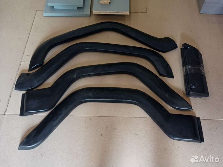 Расширители арок на УАЗ хантер