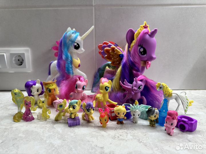 My little pony игрушки фигурки