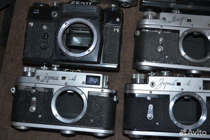 Мир,фэд2,зорький 4,зенит ет,11