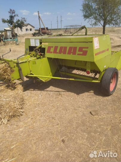 Пресс-подборщик Claas Markant 40, 1990