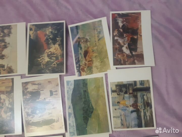 Открытки СССР чистые 25 шт. 1983,1984, 1985 гг