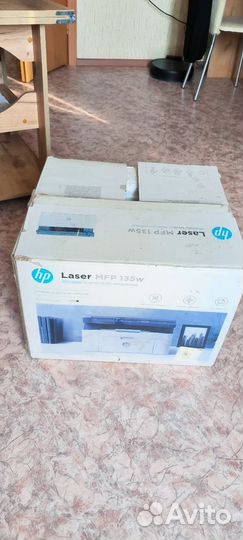 Принтер hp laserjet mfp 135w