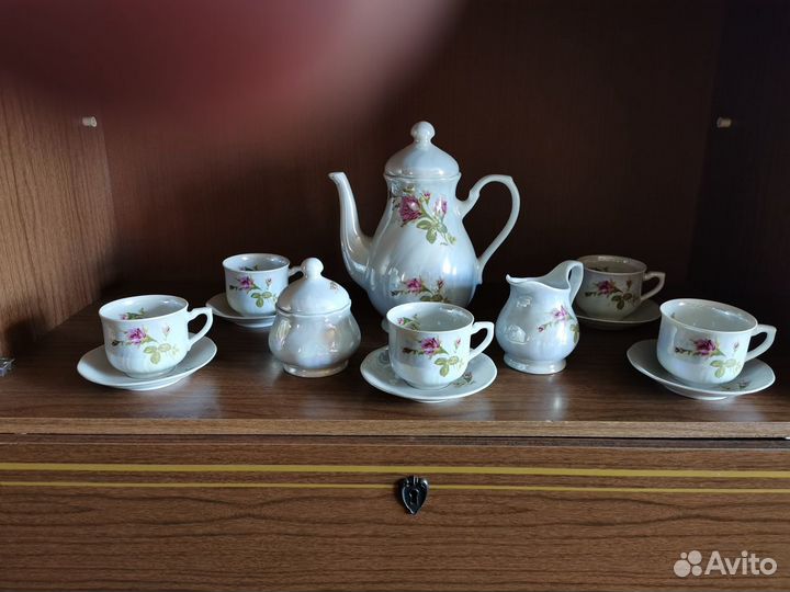 Чайно-кофейный сервиз. Польша времён СССР