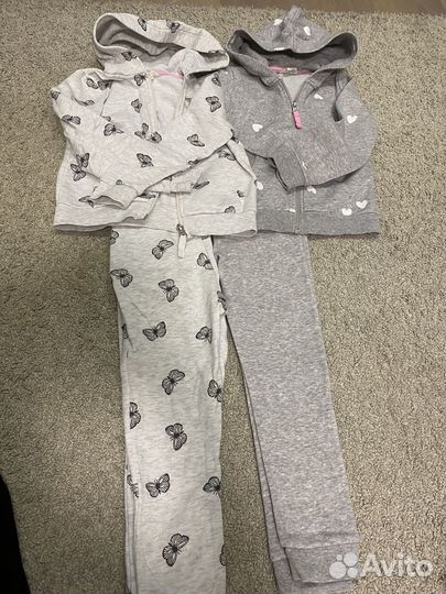 Большой пакет вещей и обуви 104/110