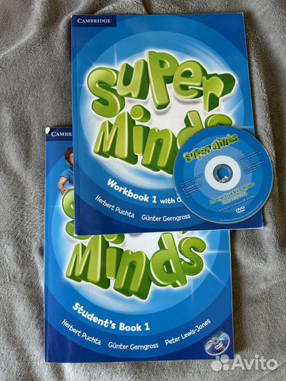 Учебник super minds 1, workbook