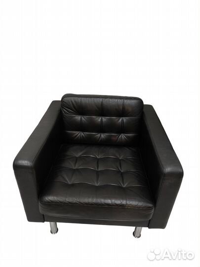 Кожаное кресло IKEA